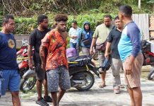 Pelaku Pembarakan Wanita di Sorong berhasil ditangkap.