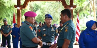 Gubernur AAL Laporan Kenkat Pati kepada Wakasal