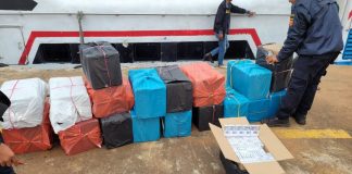 Bea Cukai Batam Amankan Kapal Penumpang Berisi Ratusan Ribu Rokok Ilegal