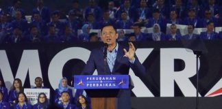 Pidato Di depan Pendukung Demokrat. AHY : Kemana Aliran Pajak Rakyat?