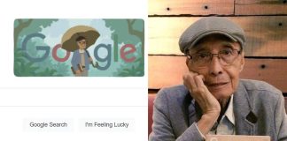 Mengenang Sastrawan Indonesia Djoko Damono, Google menampilkan Doodle Beliau.