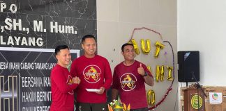 Meriahkan HUT IKAHI Ke-70 Dandim 1012/Buntok Gowes Bersama Forkopimda Barito Timur