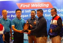 FajarPaper wujudkan Industri Ramah Lingkungan Terima First Welding Infrastruktur Pipa Gas Bumi dari PGN