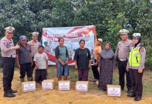 Kapolres Bintan Berikan 1200 Paket Bahan Pokok Penting (Bapokting) Selama Bulan Suci Ramadhan