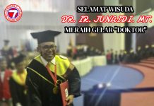 DR. Ir. Junaidi. MT. Kepala Balai BBPJN PUPR Kalimantan Timur Raih Gelar Doktor