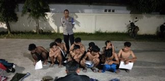 Aksi Remaja Diduga Akan Melakukan Tawuran Di Amankan Polisi