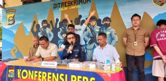 Pencuri Hewan Ternak berhasil diamankan Polda Lampung
