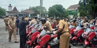 Habiskan 9 Miliar untuk Pemberian motor Dinas Kepada Seluruh Kepala Desa di Wonogiri