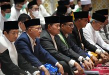 Panglima TNI Sholat Idul Fitri Bersama Wapres di Istiqlal