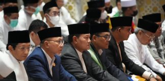 Panglima TNI Sholat Idul Fitri Bersama Wapres di Istiqlal