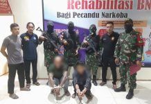 Satgas Pamtas Yonif 645/Gardatama Yudha Kembali Berhasil Menggagalkan Peredaran Narkotika di Wilayah Perbatasan