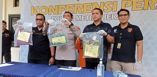 Polres Metro Bekasi Rilis Kasus Ayah Tiri Hamili Anak, Bayinya Dibunuh