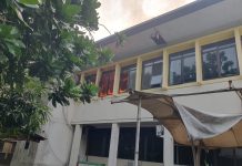 Kebakaran Melanda Gedung Disdik Kabupaten Bekasi