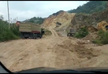 Pemerintah Kabupaten Cianjur Tutup Mata. Galian C Ilegal di Kampung Kokot berjalan Mulus