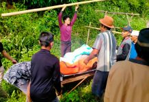 Penemuan Mayat Lansia hanyut di Sungai Cipamingkis, Bogor