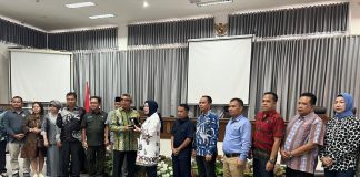 Sambutan DPRD Kabupaten Barito Utara pada Rombongan DPRD Kutai Barat.