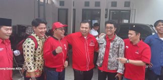 Bangun Parlinggoman Pakpahan Bacaleg DPRD Dapil 5 serahkan Dokumen Ke KPU