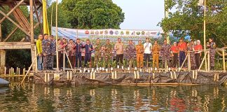 Penanaman Mangrove Secara Serentak Oleh Jajaran TNI & POLRI