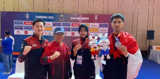 Indonesia Gagal Capai Target Medali Emas di Cabang Taekwondo SEA Games Kamboja.