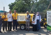 FajarPaper Dukung Program Daur Ulang Sampah Plastik Rumah Tangga dan Giat bersih Sungai bersama REHAB Cikarang