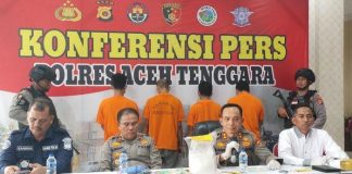 Polres Aceh Tenggara Buru Bandar Narkoba dalam Penemuan 1,02 KG Sabu