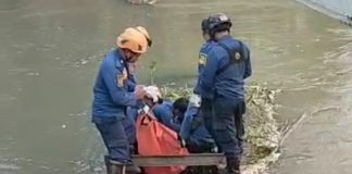 Geger, Penemuan Sosok Mayat Mengambang di Kalimalang Bekasi
