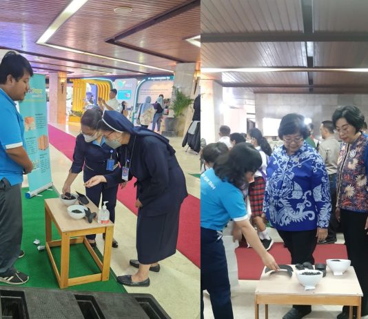 FajarPaper, Produsen Kertas Kemasan Daur Ulang Mendapat Kunjungan Menteri KLHK di Festival Peduli Sampah Nasional 2023