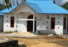Kontraktur Pembangunan Gedung Olahraga di Desa Liju diduga Tak Mematuhi UU KIP