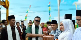 Dandim 0613/Ciamis Gelar Nikah Massal Sebanyak 52 Pasang Melalui Sidang Itsbat di Koraml Panjalu