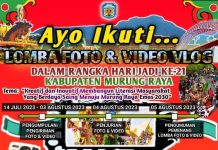 PEMKAB MURA. ADAKAN LOMBA DALAM RANGKA PERSIAPAN HUT KABUPATEN MURUNG RAYA KE-21 TAHUN