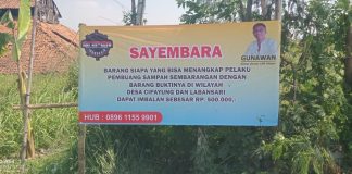 LSM Sniper Adakan Sayembara Terkait Pembuangan Sampah Di Desa Cipayung, Cikarang Timur, Kabupaten Bekasi