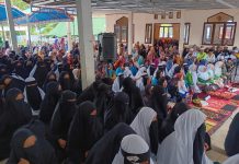 Bupati Resmikan Pondok Pesantren AR- RAHMANIAH MUARA LAHEI