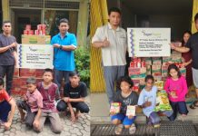 FajarPaper Salurkan Bantuan ke Panti Asuhan Korban Kebakaran di Bekasi