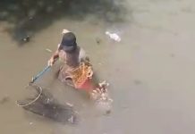 Ratusan Ikan Mati Di Kali Telaga Asih, Di Duga Akibat Keracunan Limbah Pabrik