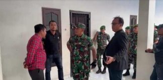 AKSI PENGGERUDUKAN ANGGOTA TNI KE MAPOLRESTABES MEDAN