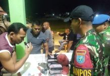 Tindak Lanjut Dari Dansatgas Yonarmed 16/TK Dalam Menggagalkan Penyelundupan Narkoba Jenis Shabu Kurang Lebih 10 Kg