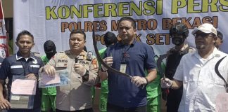 Unit Reskrim Polsek Setu Berhasil Bekuk Pelaku Begal Sadis