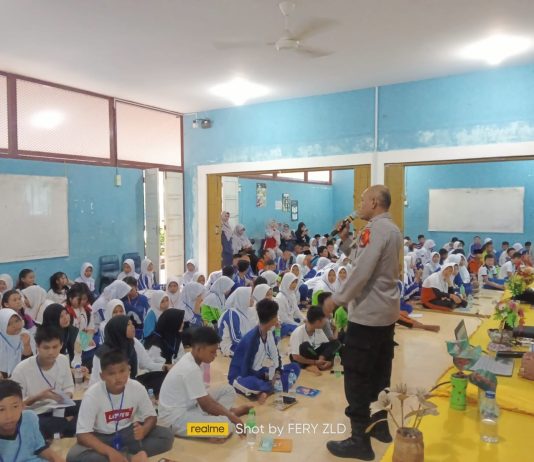 Tanamkan Nilai Pancasila Pada Generasi Penerus Bangsa, Polres Bintan Kunjungi SMPN 1 Kijang