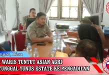 Ahli waris Tuntut Asian Agri PT. Tunggal Yunus Estate ke Pengadilan.