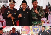 PJ Bupati Barito Utara Ikuti Upacara Peringatan HUT Ke-78 TNI Tahun 2023