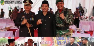 PJ Bupati Barito Utara Ikuti Upacara Peringatan HUT Ke-78 TNI Tahun 2023