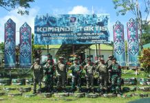 Pererat Silahturahmi, Satgas Yonarmed 10/ Bradjamusti Terima Kunjungan Tentara Diraja Malaysia