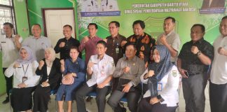 Bukti Kedekatan Antar Daerah, Ketua DPRD Kutai Barat Kunjungan Kerja ke Dinas Sosial Pemberdayaan Masyarakat dan Desa Kabupaten Barito Utara
