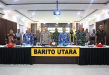 Pj. Sekda Zoom Meeting Kapolres Barut. Rakor Satgas Penanganan Konflik Sosial Se Kalimantan Tengah