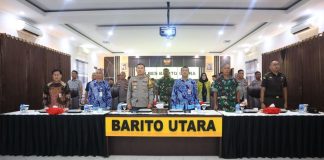 Pj. Sekda Zoom Meeting Kapolres Barut. Rakor Satgas Penanganan Konflik Sosial Se Kalimantan Tengah