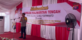 Silaturahmi Kapolda Kalimantan Tengah Menjelang Pemilu 2024