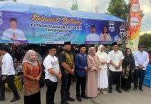 Pemda Barito Utara Kunjungi dan Ramaikan Pasar Ramadhan 1445 H