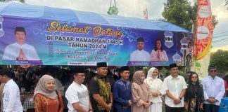 Pemda Barito Utara Kunjungi dan Ramaikan Pasar Ramadhan 1445 H