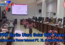 DPRD Barito Utara Gelar RDP Terkait permasalahan Tower Internet PT. XL di Desa Muara Inu.