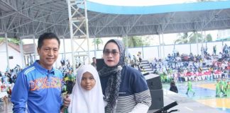 Pemkab Barito Utara Gelar Senam Masal dalam Memeriahkan HUT Barito Utara Ke-74